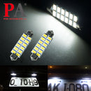 Fit For 1999 Ford Mustang GT 41MM 42MM custom LED Dome Rear Reading Light Bulb 12V | White (2 Bulbs) HYUGA LED BULB