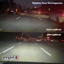 Triple-Projector Integrated LED Auxiliary Light with High/Low Beam – External Fog/Spot Lamp Hidden Mount Option HYUGA LED BULB