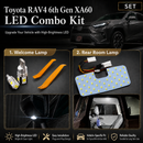 HYUGA LED Rear Interior Dome Light & Welcome Light Upgrade Kit for Toyota RAV4 6th Gen XA60 ‐ Plug & Play | JDM Export (Pack of 1 set）