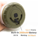 Camping Lights String, 5 in 1 Outdoor String Lights with 8 Lighting Modes, Type-C Charging, 20s Recovery- Portable LED Camping String Lights for Camping, Hiking, House Decorate HYUGA (26.24ft) HYUGA LED BULB