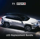 Compatible with 2019-2021 TOYOTA RAV4 LED Whole Replacement Package (fog light, turn signal, reverse light, map light, dome light...) Per-Accurate Incorporation