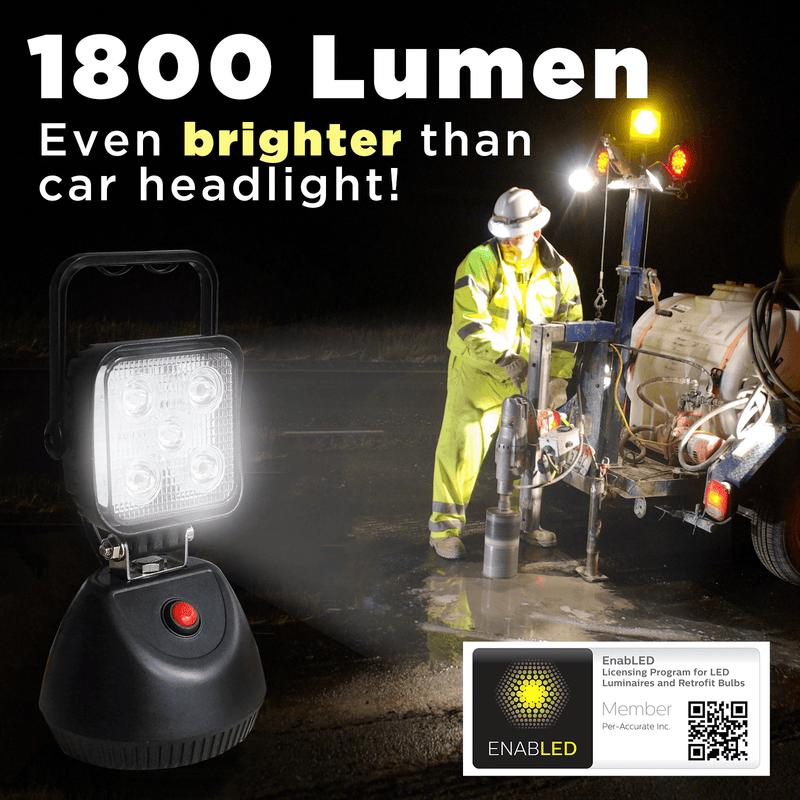 LED Rechargeable & Portable Work Light Per-Accurate Incorporation