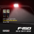 2018 2019 2020 Ford F-150 LED Whole Replacement Package (High Beam Low Beam Headlight, License Plate, Cargo Light, Brake Light, Front Side Marker) Per-Accurate Incorporation