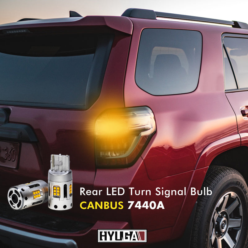 Compatible with 2014-2020 TOYOTA 4Runner Whole LED Replacement Package (low high beam headlight, fog light, turn signal, interior light...) Per-Accurate Incorporation