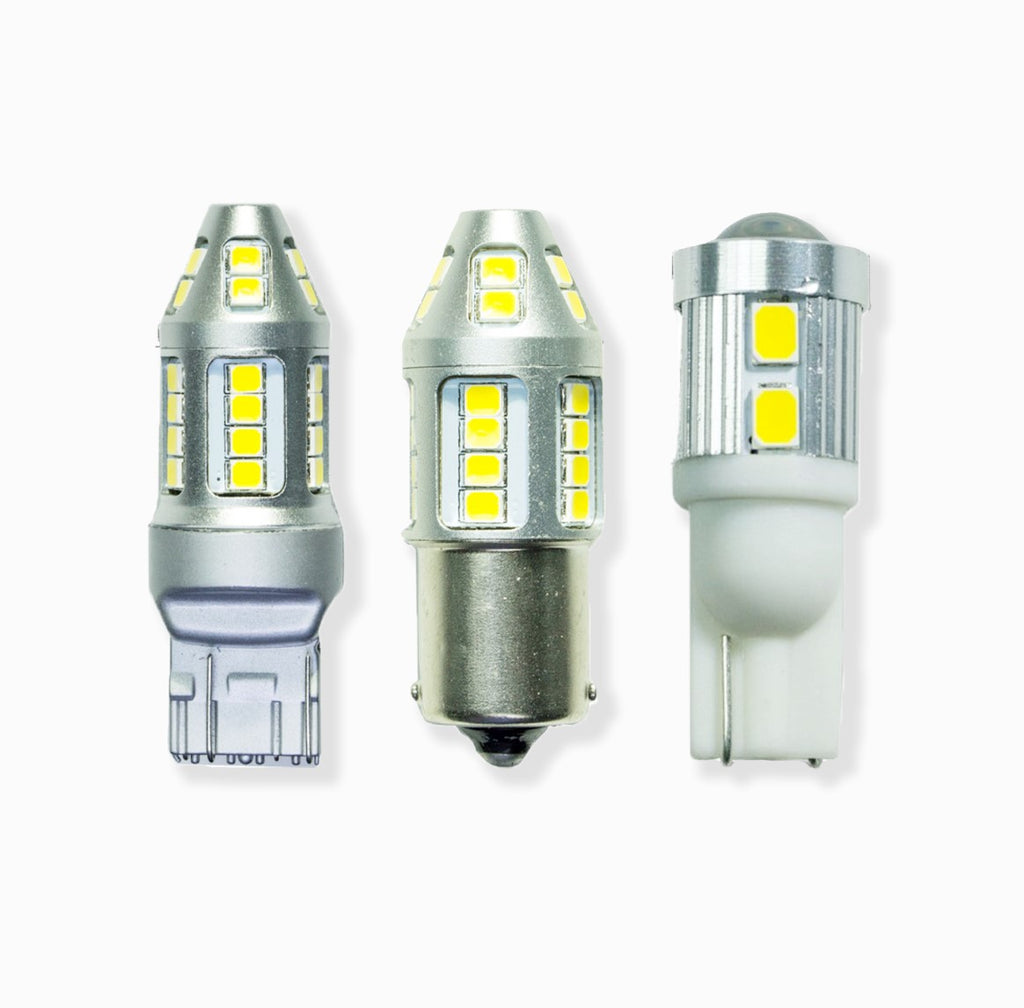 BA15S 1156 LED Lights Bulbs 2835-SMD, White/Red/Amber Yellow