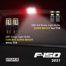 2021 Ford F-150 LED Whole Replacement Package (High Beam Low Beam Headlight, License Plate, Cargo Light, Brake Light, Front Side Marker) Per-Accurate Incorporation