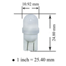PA Pinball Bulb 2 SMD 2835 LED T10 w5w 194 168 wedge 6.3v Pinball LED AC/DC Per-Accurate Incorporation