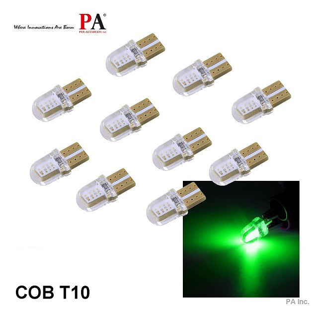 2 COB T10 LED Automotive Bulb For Instrument Dashboard Cluster, Interior, Map Light, Dome Light, Trunk Light, Door Light Per-Accurate Incorporation