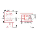 8PIN FL436 Electric Flasher Relay: Anti Hyper Flash For Mazda Per-Accurate Incorporation
