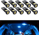 Fit For 1999 Mustang GT LED Map Glove Box Light Bulb Canbus Colour | 6SMD 2835 series (2 Bulbs) Per-Accurate Incorporation