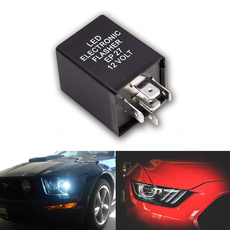5PIN EP27 Electric Flasher Relay: Anti Hyper Flash For Ford Mustang Per-Accurate Incorporation
