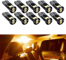 Fit For 1999 Mustang GT LED Map Glove Box Light Bulb Canbus Colour | 6SMD 2835 series (2 Bulbs) Per-Accurate Incorporation
