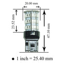 Fit For 1999 Ford Mustang GT 3157 LED custom Front Side Marker Light | Yellow HYUGA (2 Bulbs) Per-Accurate Incorporation
