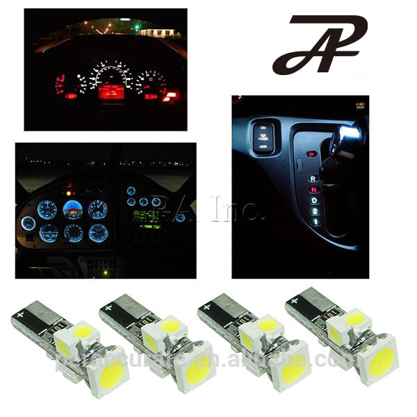 PA 5 SMD 5050 3528 T5 Automotive Motorcycle Dashboard Gauge Cluster Bulb PA LED BULB
