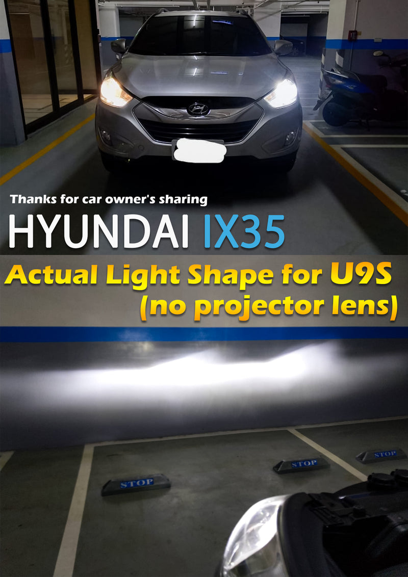 U9S｜Super Bright LED Headlight / Fog Light White 6500k 40W 4200LM - HYUGA Per-Accurate Incorporation