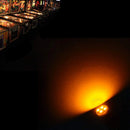 LED Bayonet Arcade Pinball Machine Light Bulb 4SMD BA9S #1893 #44 #47 #756 #1847 6.3V (10PCS)