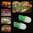 LED Wedge Frosted Arcade Pinball Machine Light Bulb 2SMD T10