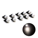 LED Wedge Frosted Arcade Pinball Machine Light Bulb 2SMD T10