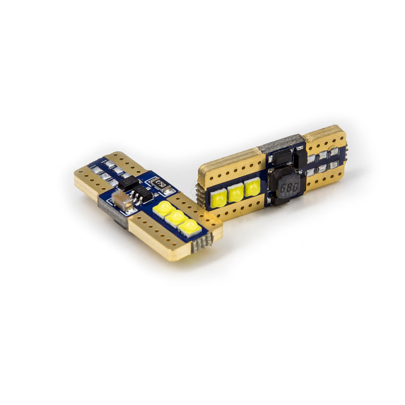 HYUGA 6 LED T10 Automotive Bulb HX-1 ｜ 300 lumen Per-Accurate Incorporation