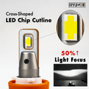 LED Headlight Conversion Kit for 2013-19 Dodge Ram U9S (9005 9012) + Interface Module (Decoder) Per-Accurate Incorporation