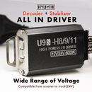 LED Headlight Conversion Kit for 2013-19 Dodge Ram U9S (9005 9012) + Interface Module (Decoder) Per-Accurate Incorporation