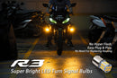 2022 Yamaha YZF R3 LED Super Bright Turn Signal Bulbs Front + Rear (fits 2019~2021) (4pcs) Per-Accurate Incorporation