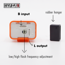 2PIN Adjustable Flasher Relay: Anti Hyper Flash For Motorcycle Honda Yamaha Kawasaki Per-Accurate Incorporation