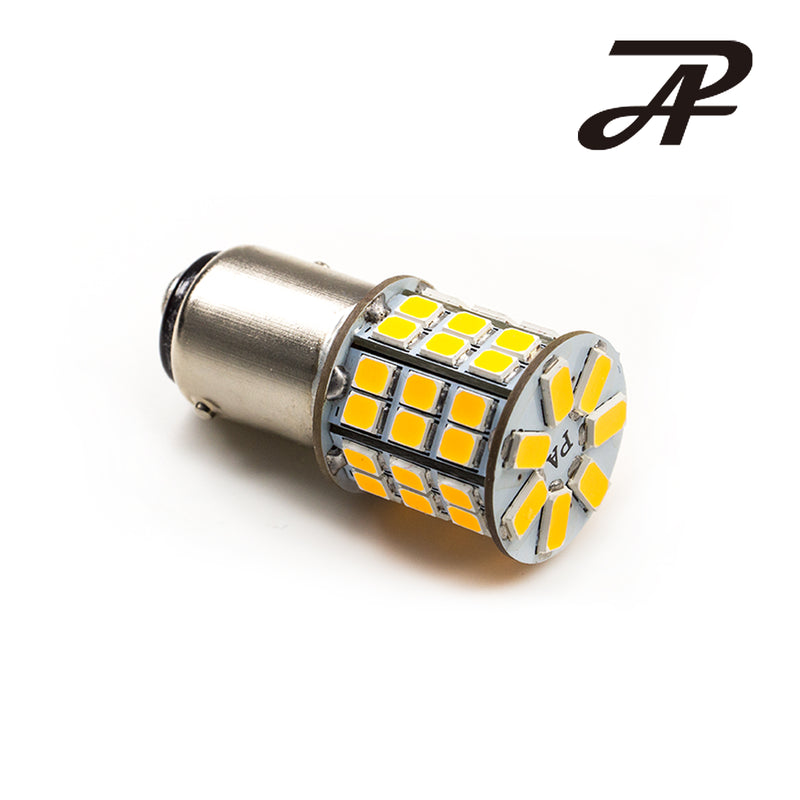 BA15S 12V white LED bulb for motorcycle turn signals