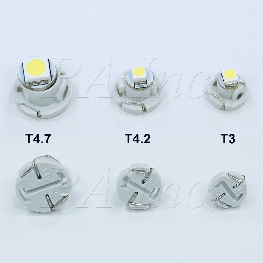 T4.7 Wedge LED Lamp 6000 K Wit 20LM Heldere Voor Auto Dashboard T4.7 Wedge LED Lamp 6000 K Wit 20LM Heldere Voor Auto Dashboard