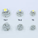 PA T3 T4.2 T4.7 12V Auto LED Dash Board Cluster Gauges Lights Bulb Per-Accurate Incorporation